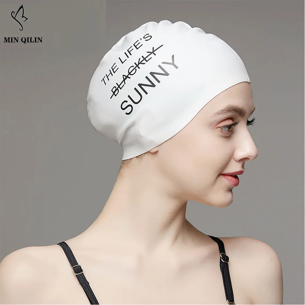 women's swim caps waterproof