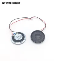 אורך ניו אולטרה דק 2pcs / הרבה 10C אורך ניו אולטרה דק רמקול 8 אוהם 2 ואט 2W 8R קוטר רמקול 30mm 3 ס"מ עובי 5 מ"מ עם 1.25mm תיל מסוף (5)