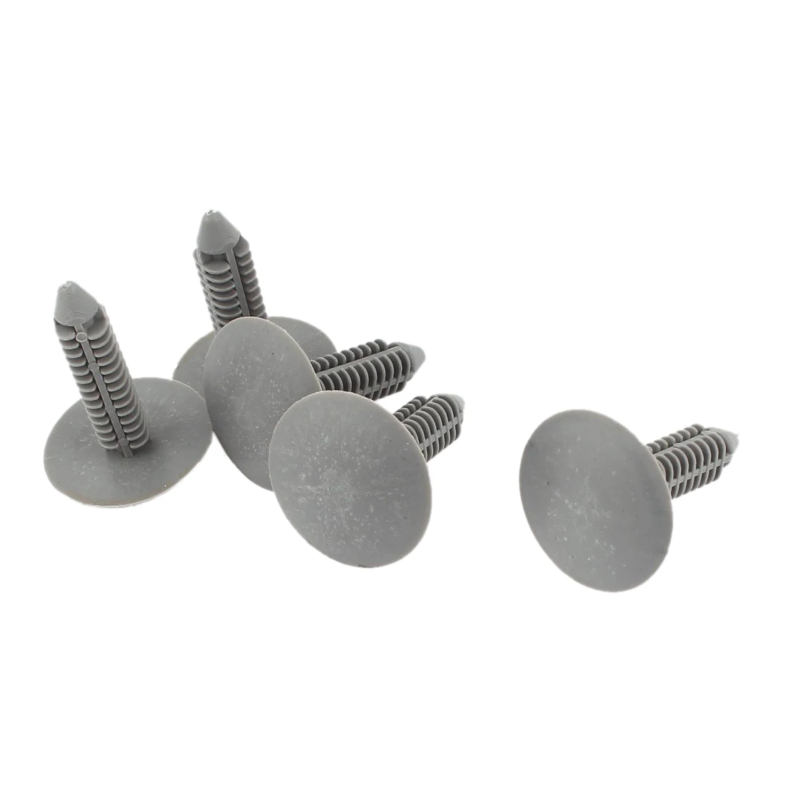 Promotion! 5 Pcs 7x7mm Hole Gray Push in Plastic Rivets Car Door Panel