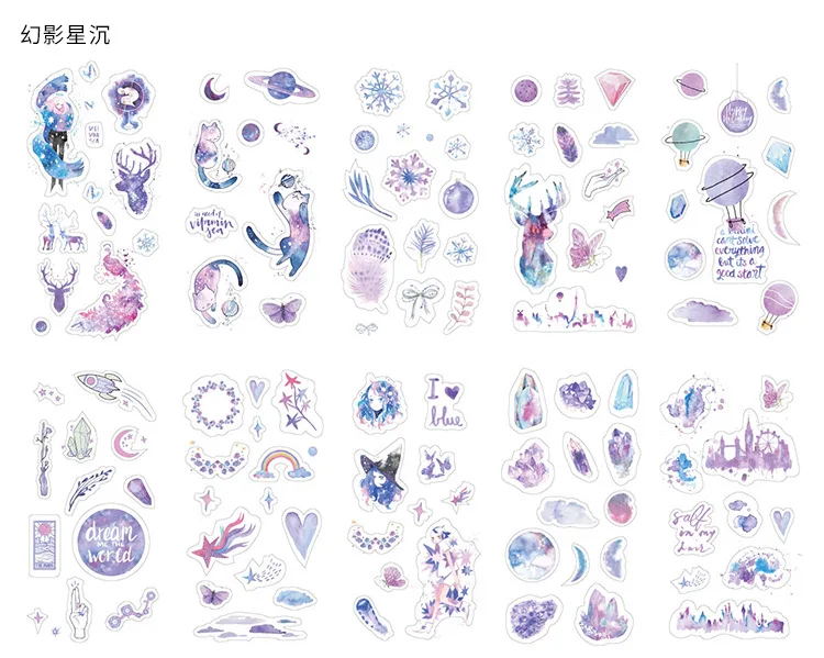 10 листов Kawaii Butterfly sticker s милые канцелярские наклейки s Bullet бумага для журнала стикер для детей DIY Скрапбукинг ежедневник, альбомы