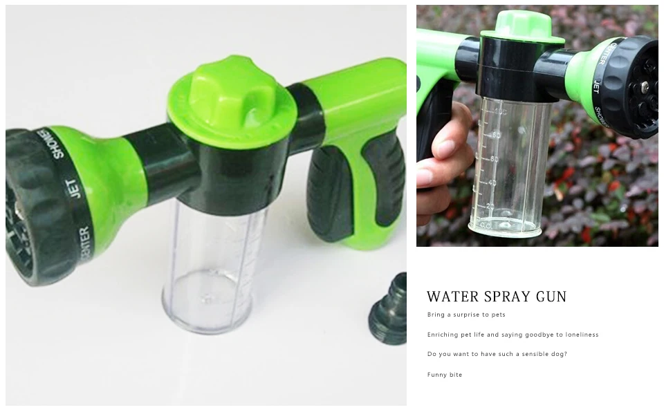 Portable Water Gun Car Washer Water Jet Garden Water Sprayers Water Gun Jet Lance Car Washer High Pressure Foam Spray Nozzle Gun (2)