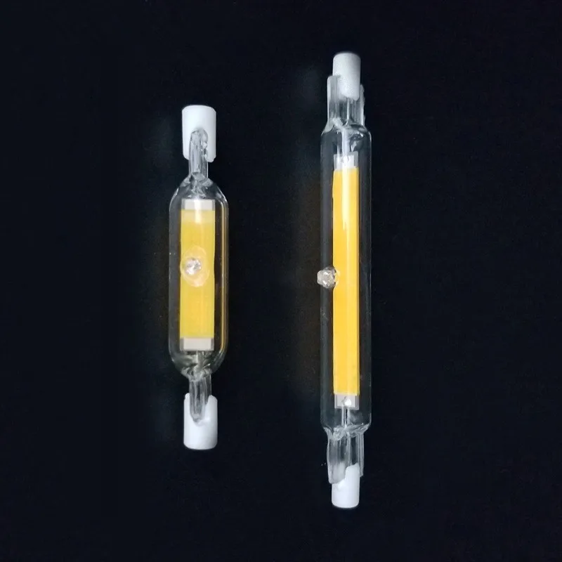 

78mm 118mm COB R7S LED Bulb 5W 10W , 50W-100W Halogen Equivalent Replacement Bulb J Type R7S Base Double Ended Tungsten