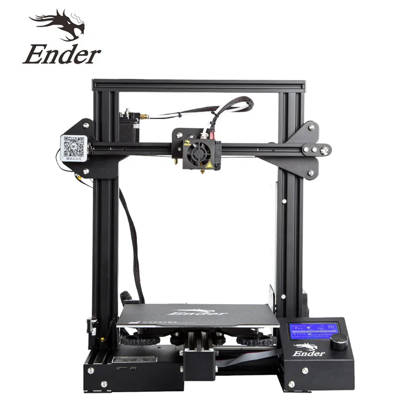 MK-10 патент сопла мягкая Creality Ender-3 Pro 3d принтер DIY наборы сборка v-слот большой размер