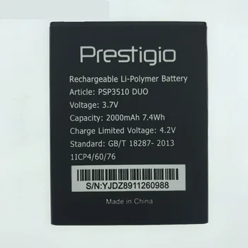 

In Stock 100% New High Quality Battery For Prestigio Wize G3 PSP 3510 DUO Mobile Phone + Tracking Number