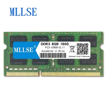 

Mllse Laptop Sodimm Ram DDR3 8GB 1600mhz 1.5V memory For notebook PC3-12800S 204pin non-ECC Notebook RAM memoria