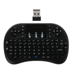 Английский 2,4 GHz Беспроводной i8 Клавиатура Тачпад Fly Air Мышь для Android ТВ PS3 игровой мини-ПК
