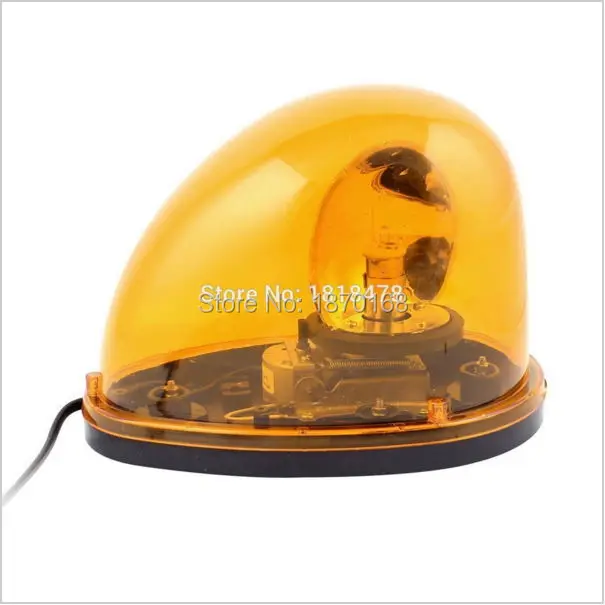 

LTD-1201 DC12V DC24V Vehicle Car Yellow Emergency Beacon Rotary Warning Light