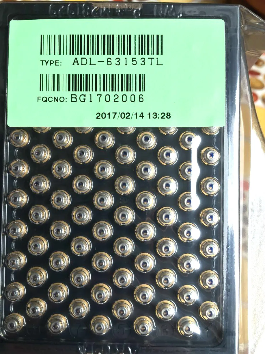 

ADL-63153TL 635nm 15mW red laser diode TO-18 5.6mm with 3 pins