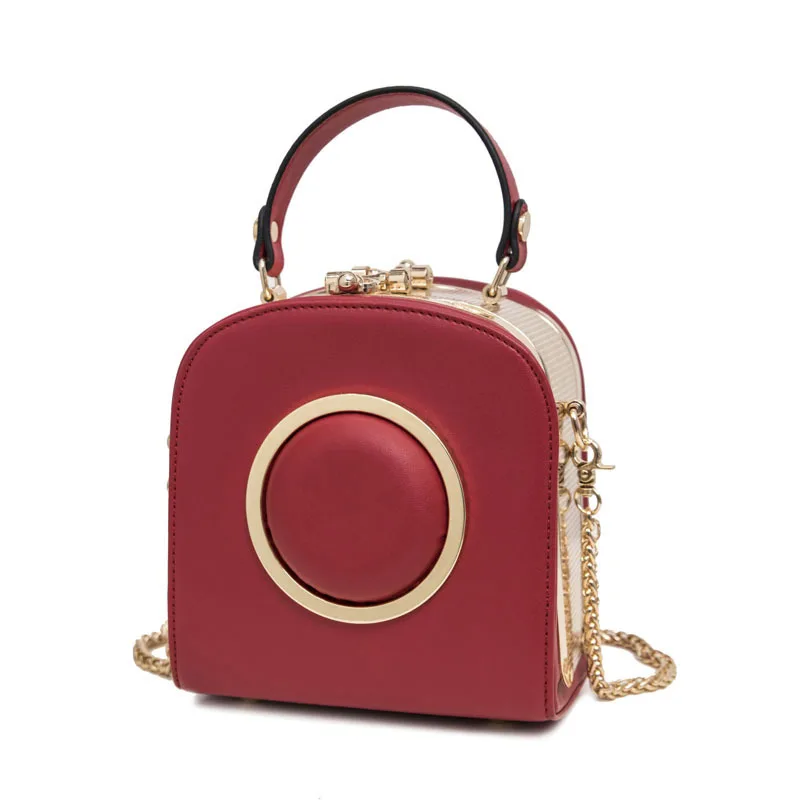 LDAJMW роскошные сумки, женские сумки, дизайнерские сумки с новым узором, с цепочкой, сумки на одно плечо, женские сумки известных брендов - Цвет: Red