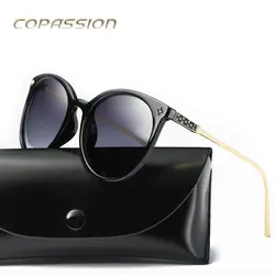 Поляризационные женщина солнцезащитные очки бренд дизайнер 2017 вождения водителя очки солнцезащитные очки UV400 очки oculos де золь