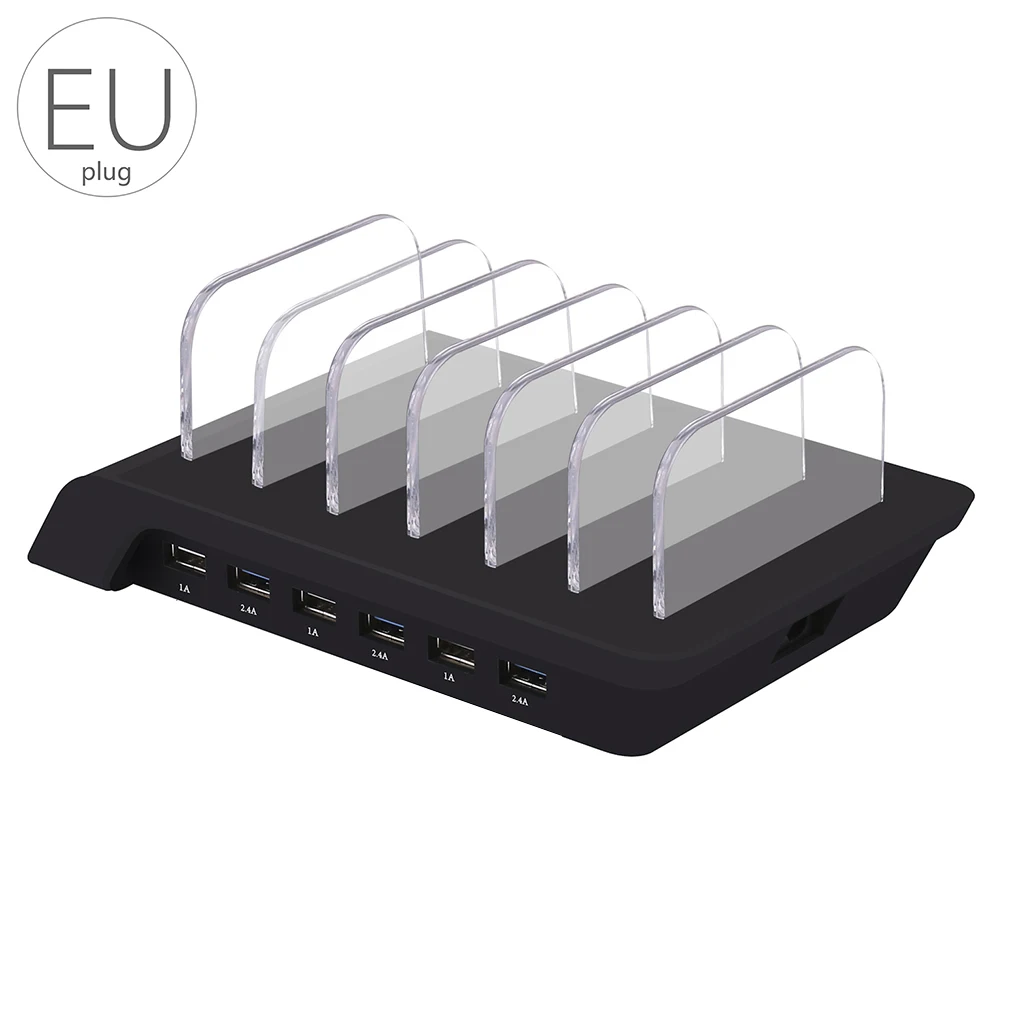 6 منافذ USB انفصال Buffles شاحن سفر للهاتف الهاتف المحمول اللوحي سطح المكتب شحن محول محور 6 منافذ USB انفصال Buffles شاحن سفر للهاتف الهاتف المحمول اللوحي سطح المكتب شحن محول محور