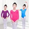 Girls Ballet Dance Costume Kid Long/Short Sleeve Cotton Kids Turnpakje Leotard Girls Gymnastics Dancewear Leotard for Ballet ► Photo 1/6