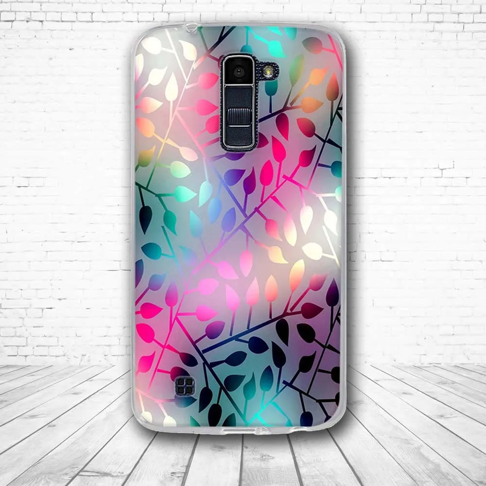 Для задней крышки LG K10 силиконовый чехол ТПУ Coque Fundas роскошный 3D милый для Lte K420N