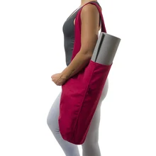 Коврик для занятий йогой сумка для переноски с большой молнией многофункциональные карманы для хранения B2Cshop