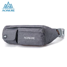 AONIJIE Outdoor Sport Running Waist Pack Racing Hiking Camping Traveling Gym Fitness Anti-Theft Belt Waterproof Nylon Bag