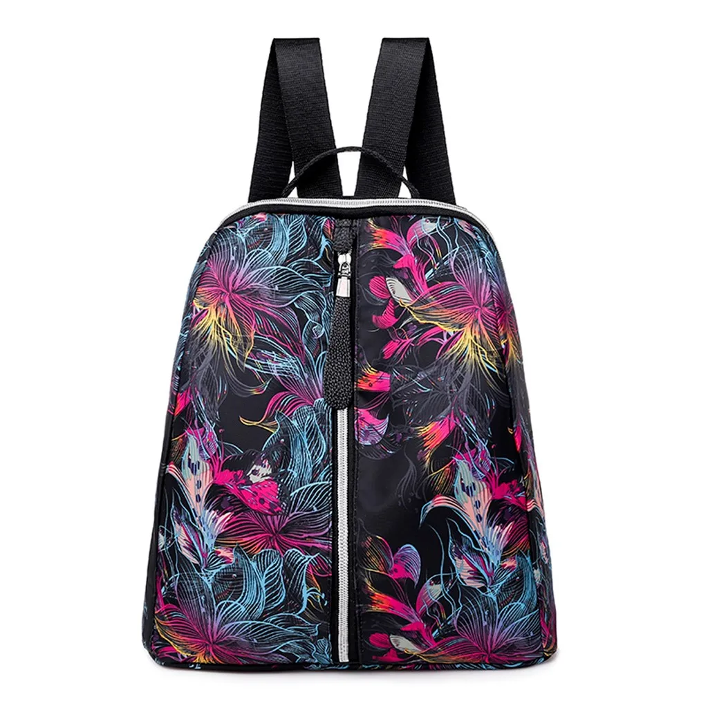 

OCARDIAN Women's Oxford Graffiti Backpacks High Quality Schoolbag For Girls Teenagers Large School Back Pack Female Bags Bagpack