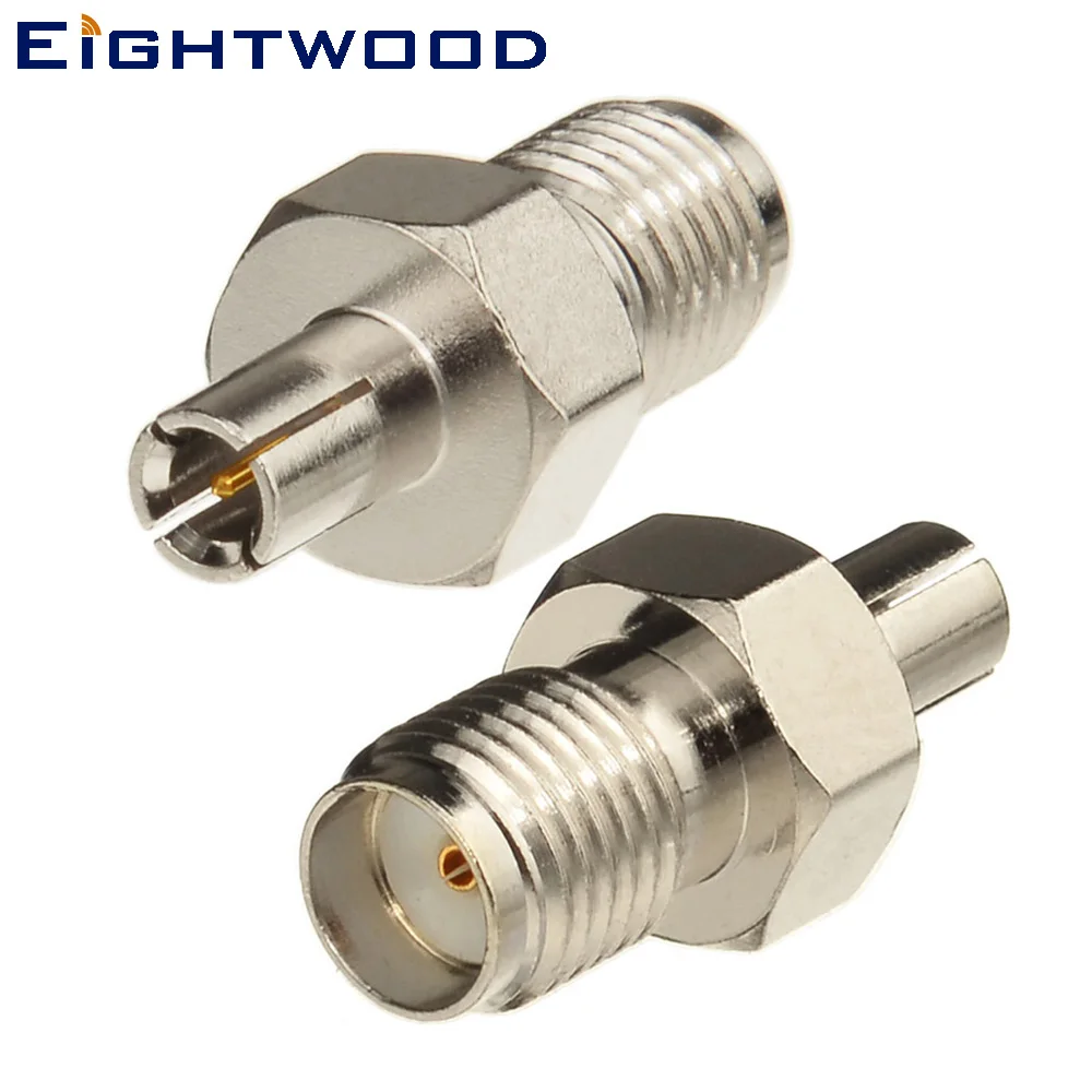 

Eightwood 2PCS SMA Jack to TS9 Plug RF Coaxial Adapter Straight for Verizon Jetpack 3G 4G LTE Mobile Hotspot Antenna Connector