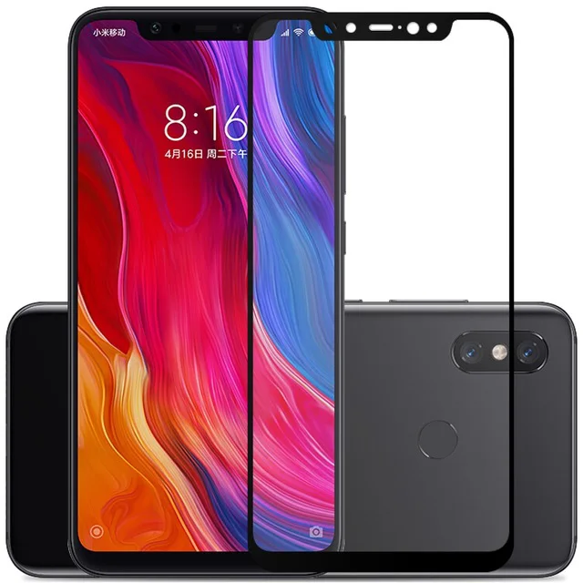 

2.5D Full Cover Tempered Glass For Xiaomi Pocophone F1 Screen Protector Glass Protective Film For Xiaomi Poco F1 Global Version