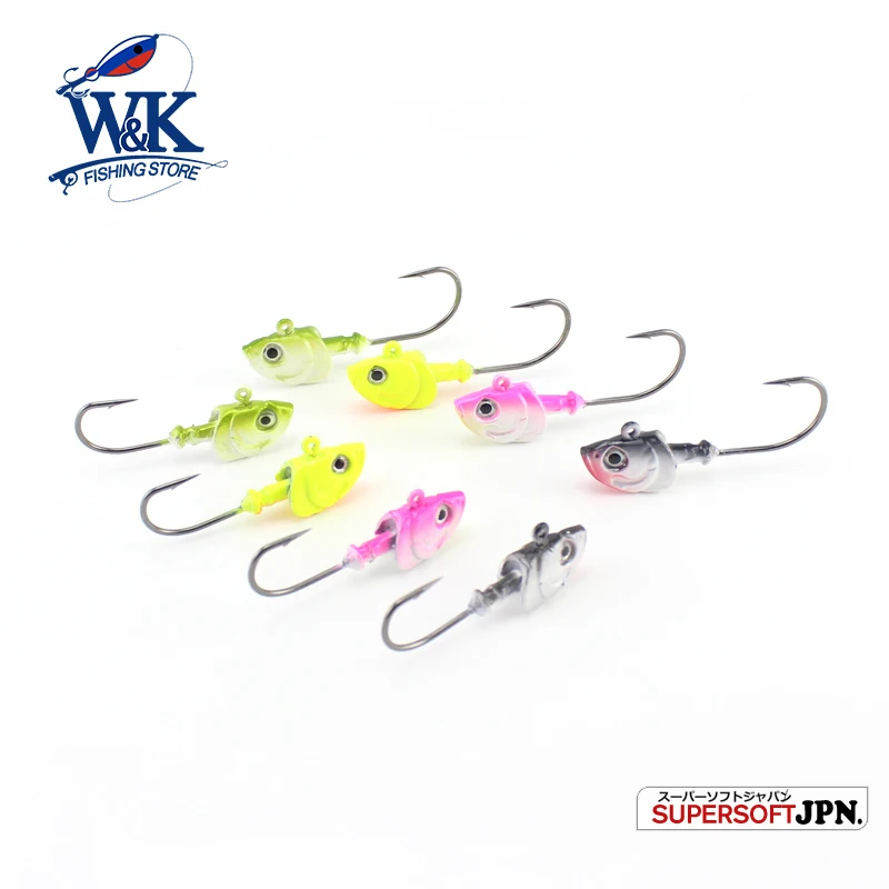 W &amp K бренд Pesca рыболовный джиг головной крючок 20 г свинцовый для рыбалки приманка