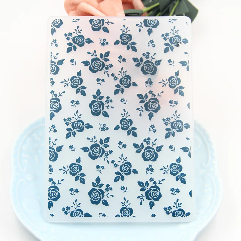 

Flowers Plastic Embossing Folders for DIY Scrapbooking Paper Craft/Card Making Decoration Supplies 03