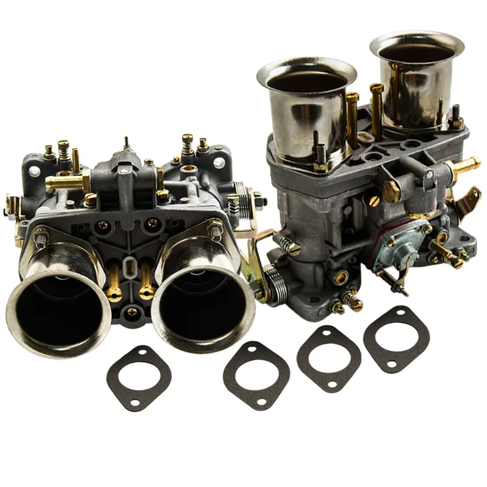 2pc Universal 40IDF Carburetor for Bug Beetle VW Fiat Porsche With Air Horn Carby 40 IDF