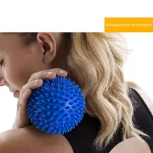 7.5cm Spiky Trigger Point Spiky Massage Ball Roller Soft Reflexology Stress Relief Relieve Pain For Hand Foot Arm Neck Back Body