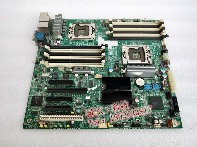 519728-001 For HP ProLiant ML150 G6 Motherboard 466611-002 X58 LGA1366 Mainboard 100%tested fully work most powerful motherboard