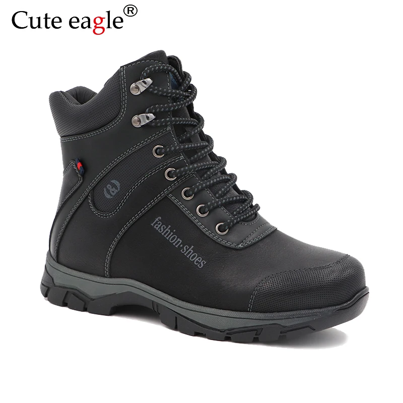 

Boys Winter Boots leather Martin Boots for Boys Rubber Anti slip Snow Boots Fashion Ski hiking Boots Adapt To Outdoor Activities