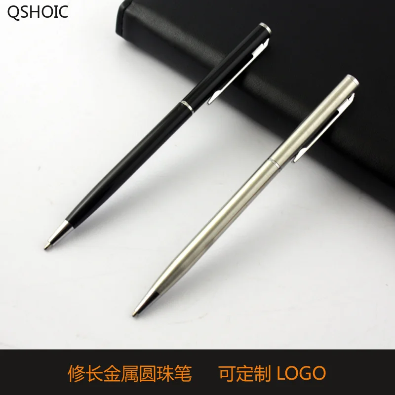

Hot high-end business gifts ballpoint pens metal pens rotatable advertising pen wholesale plus custom logo Rotation Pen