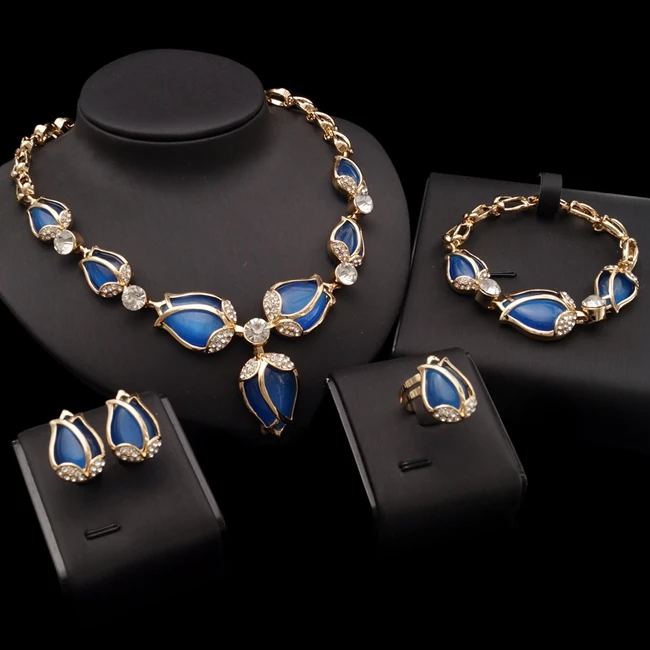 Yulaili Spain Jewelry Set With Classic Style Trendy Colorful Four ...