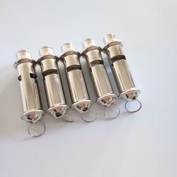 

Wholesale 5 pc/lot Pet training whistle sports whistle metal life whistle coach referee special whistle