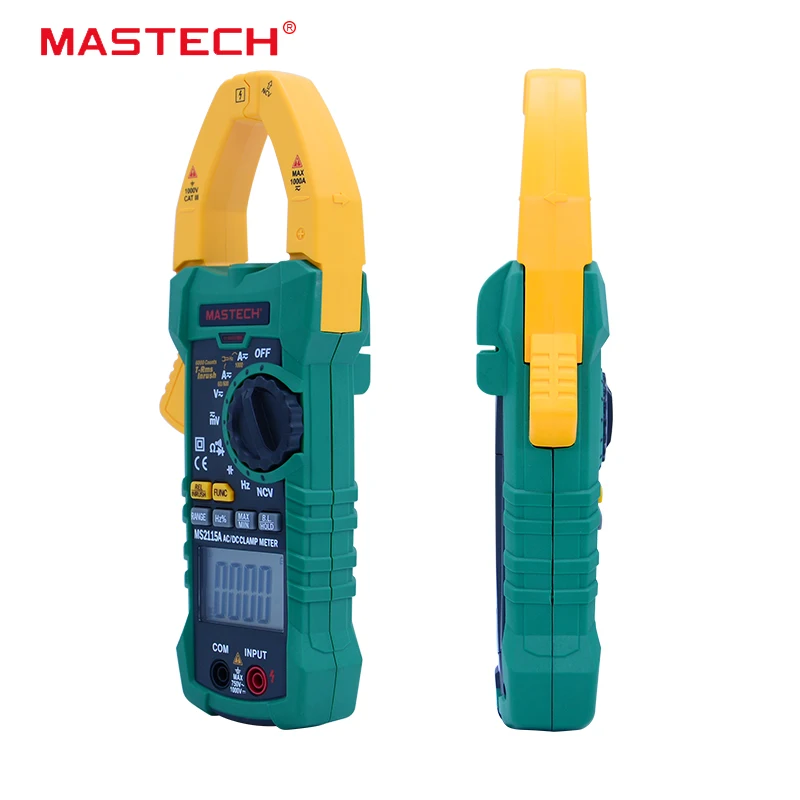 Цифровой токоизмерительный Мультиметр MASTECH MS2115A AC/DC 1000A|meter multimeter|multimeter measureclamp meter