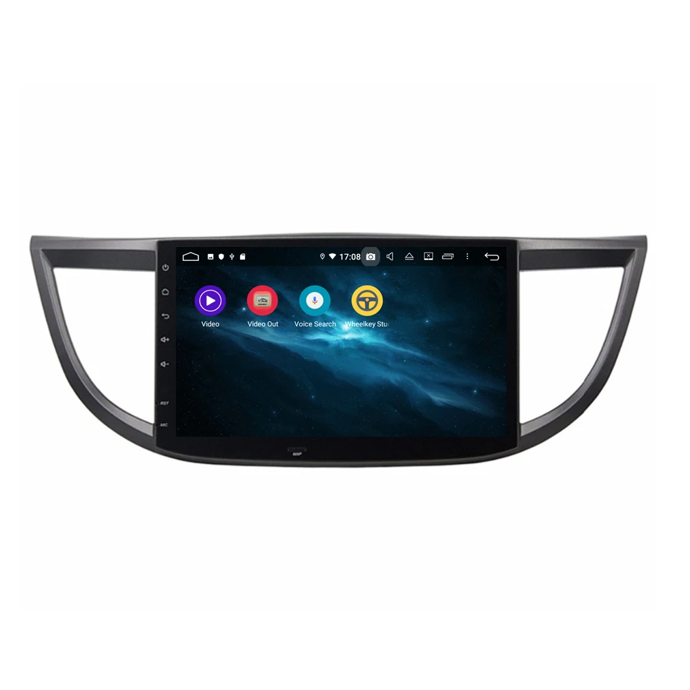 Excellent 10.1" Android 9 4+64G DSP Car DVD Player GPS navigation For HONDA CRV 2012-2015 head unit multimedia player tape recorder 5