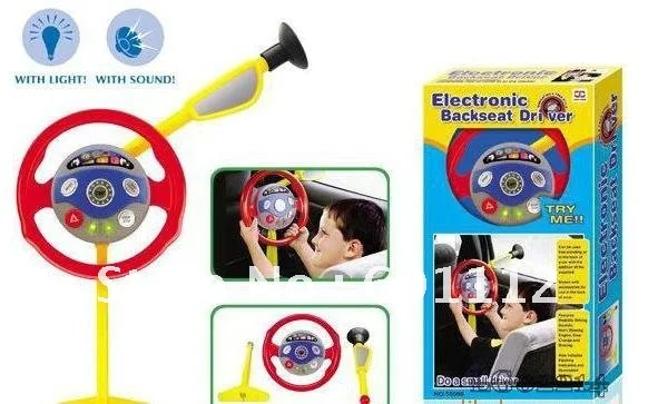 promotion!, Steering wheel toy, electronic backseat driver, musical ... promotion!, Steering wheel toy, electronic backseat driver, musical ...