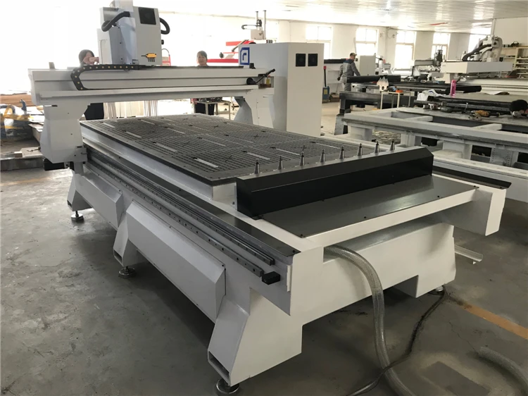 4 Axis Furniture Making Machine 1325 Automatic Tool Changer Cnc Router