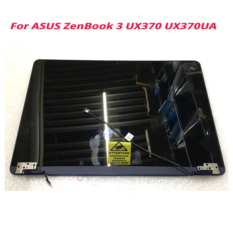 13.3 INCH LAPTOP LCD ASSEMBLY FOR ASUS ZenBook 3 ux370 ux370u UX370UA UX370UR Touch screen display full upper parts | Компьютеры и
