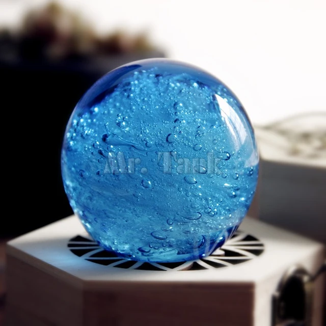 Boule de cristal transparente pour la décoration de la maison, boule photo  porte-bonheur, jouet pour enfants - AliExpress