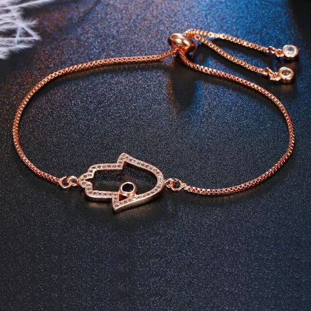 

New Arrival Creative Design Adjustable White Gold Color Bracelet for Women Girl Dating Party Fashion Jewelry Accessories UBL021
