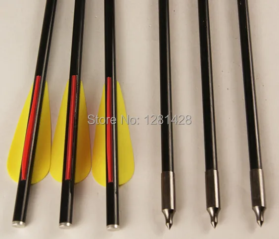 12 шт. болты из стекловолокна арбалеты &quot14&quot 16 &quot18&quot 20 &quotID6mm OD8mm фиксированные