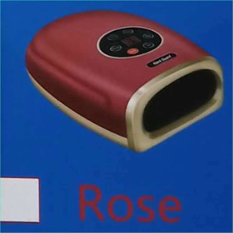 Встроенный литиевый аккумулятор электрический Акупрессура пальмовый массажер протектор красота уход за руками расслабляющие инструменты - Цвет: rose
