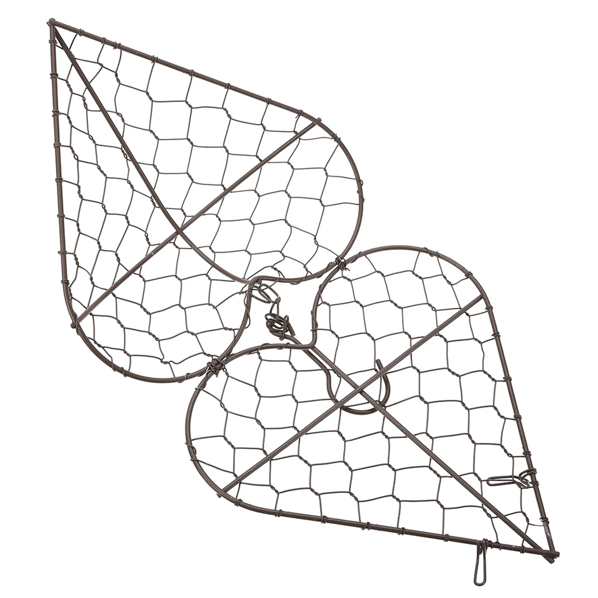 Mayitr 1pcs Metal Heart Shape Hanging Plant Basket Succulent Flower Pot Garden Plant  Flower Basket