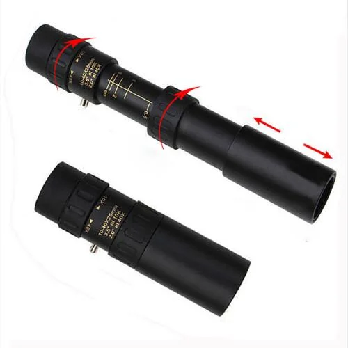 

Binoculars 10-30x25 Zoom Monocular high quality Night vision HD Telescope Pocket Hunting Optical Prism Scope no tripod