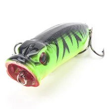 Lowest Price font b Fishing b font Tackle 3D eyes 6 5CM 13G With 6 Treble