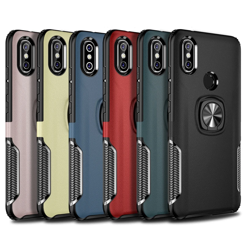

Car Holder Magnet Ring Phone Case PC Silicone Cover On For Xiaomi Redmi Note 5 6 Pro Note5 Note6 5Pro 6Pro 3/4/6 32/64 GB Xiomi