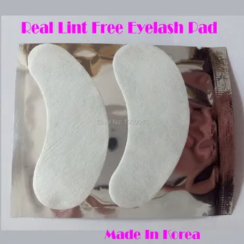 

DHL Free Shipping 3000 Pairs Korea High quality Lint free Eye gel patches for eyelash extension eyelash gel eye patch