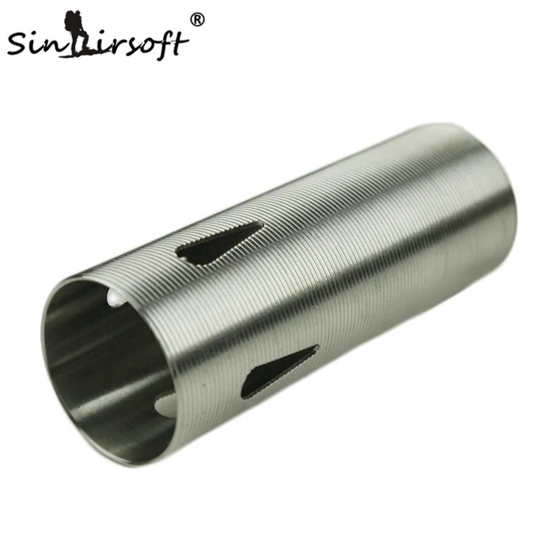 

SINAIRSOFT Horizotal Thread Stainless Steel Cylinder Type-4 For Airsoft AEG Gearbox Smooth Inner Paintball Shooting