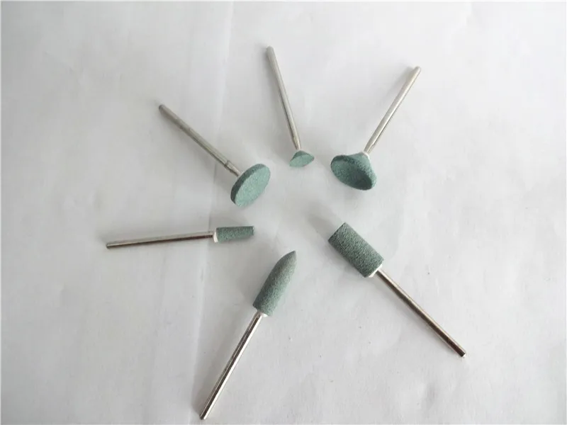 120pcs/30 sets Dental Lab Gravel Ceramic White Finishing Stone Bur