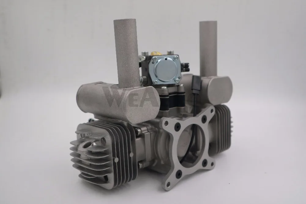 RCGF 70cc двухцилиндровый бензиновый/бензиновый двигатель для радиоуправляемого