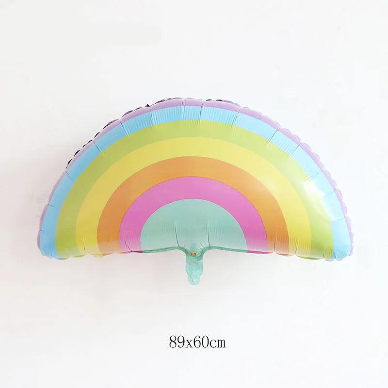 STARLZMU большие воздушные шары для мороженого, летние вечерние воздушные шары для вечеринки, декоративные воздушные шары для мороженого, принадлежности для рождения детей - Цвет: Macaron rainbow