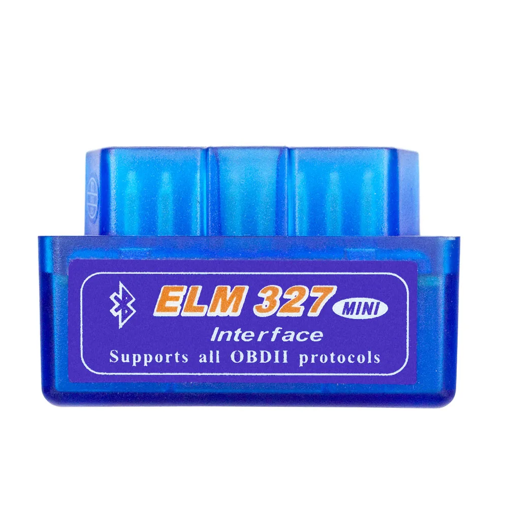 20 шт./лот Высокое качество Супер Мини ELM327 V2.1 Bluetooth OBD OBD2 диагностический инструмент ELM 327 2,1 Поддержка почти OBD-II протоколы